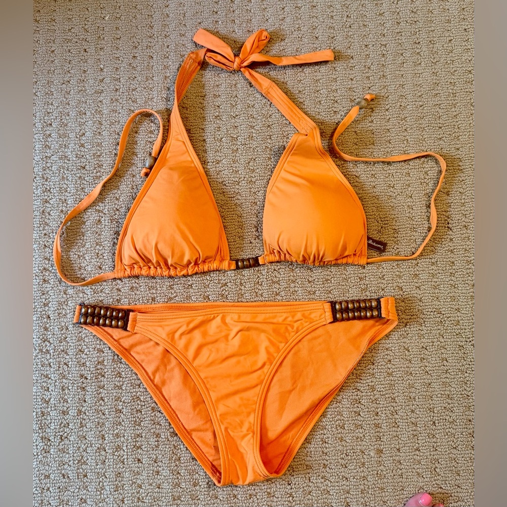 Tommy Bahama Orange Triangle Bikini Set